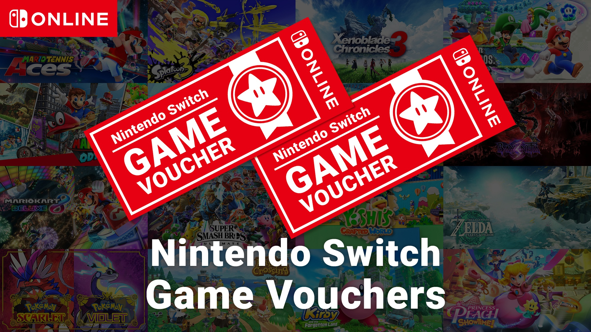 Last Chance to Buy Nintendo Switch Game Vouchers