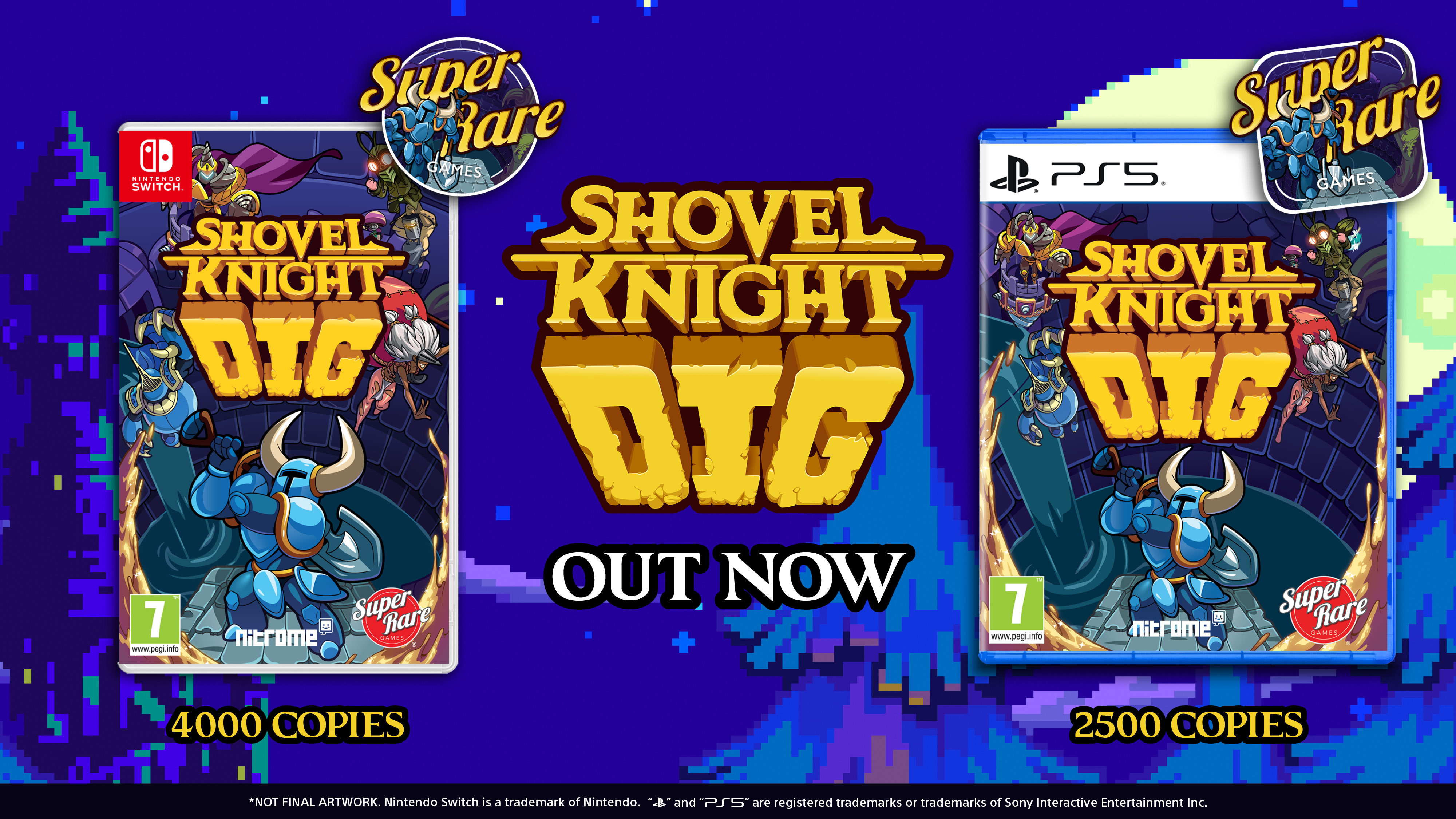 New Shovel Knight Dig Physical Editions Available Now!