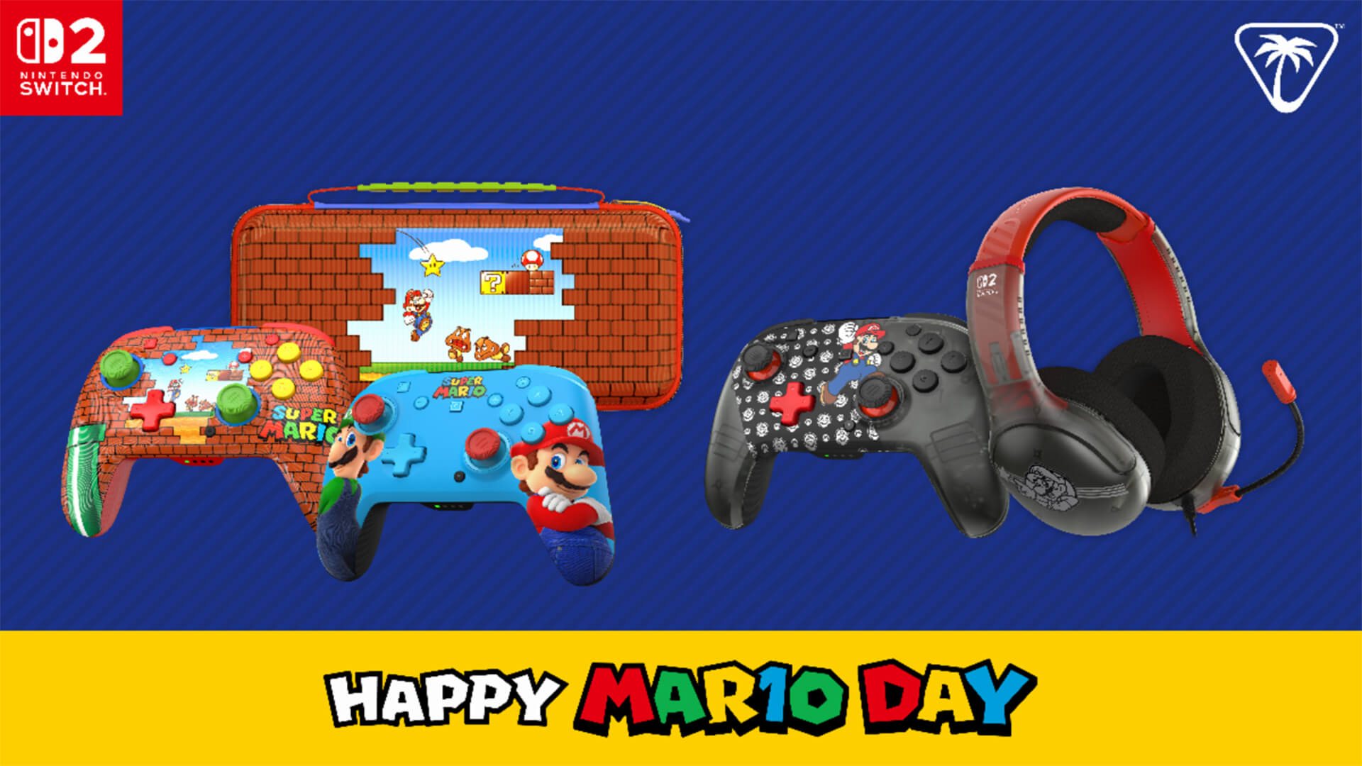 Celebrate Mar10 Day with New Mario Gaming Accessories