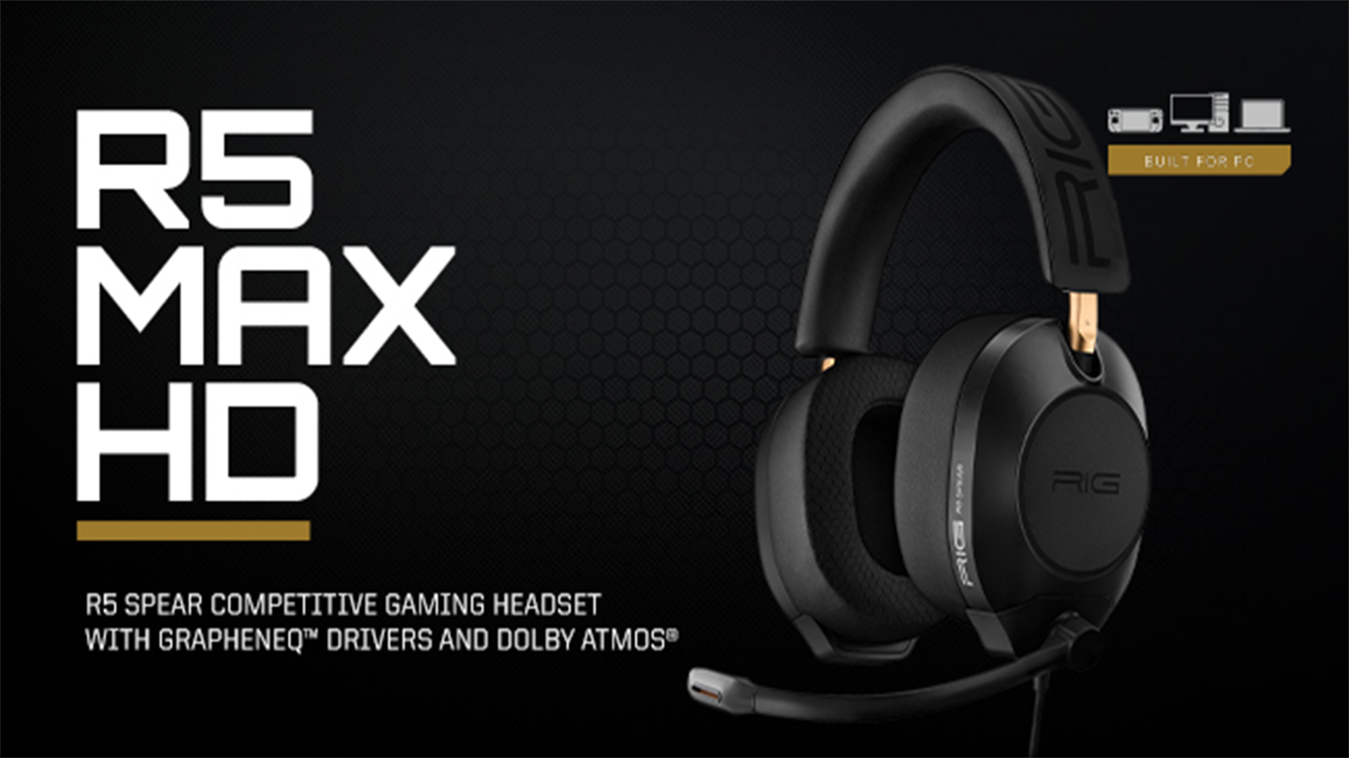 Explore GrapheneQ Technology in RIG R5 Headset