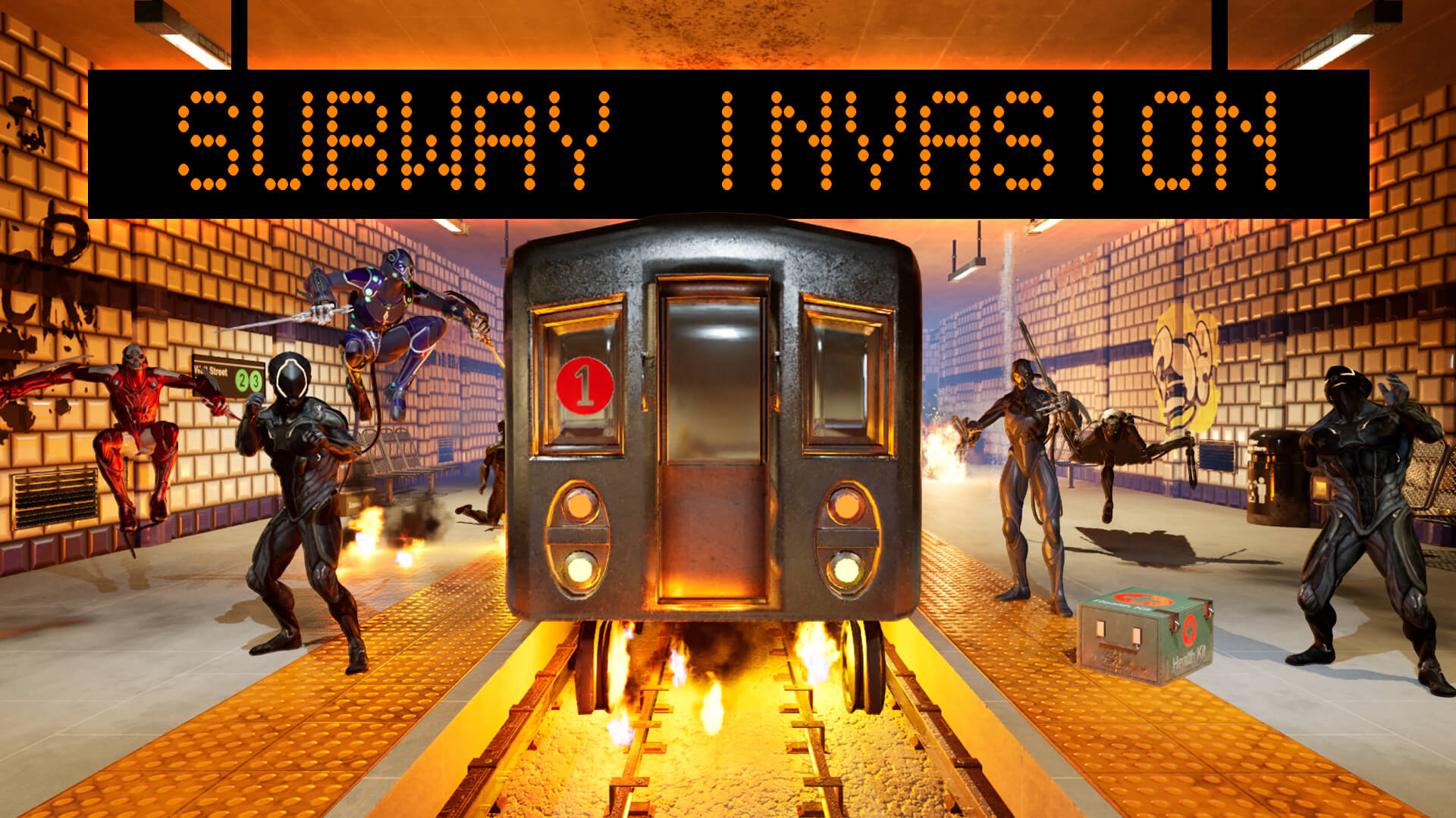 Subway Invasion: Alien Combat Hits Steam April 3