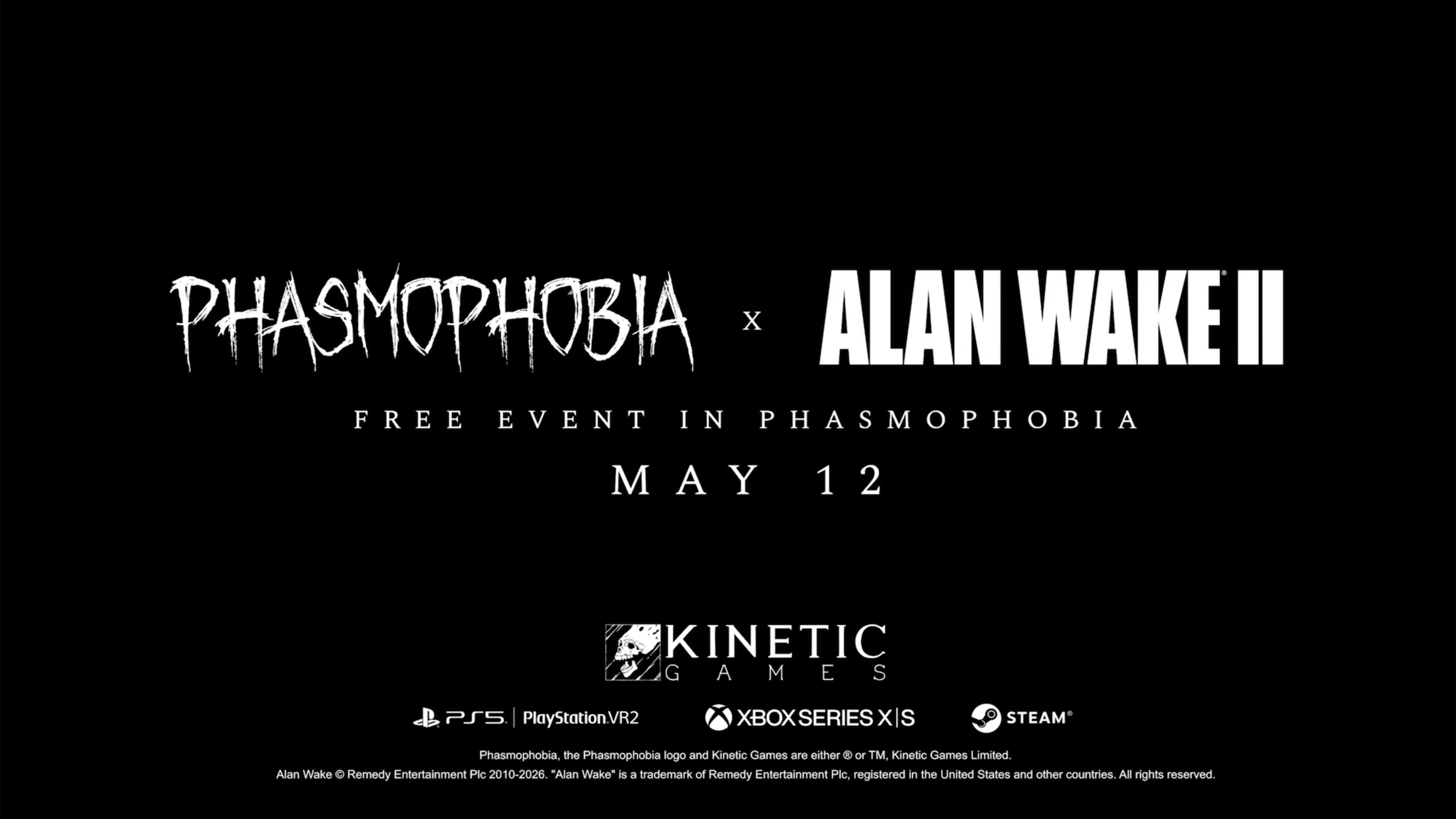 Phasmophobia and Alan Wake 2: Epic Crossover Event Announced