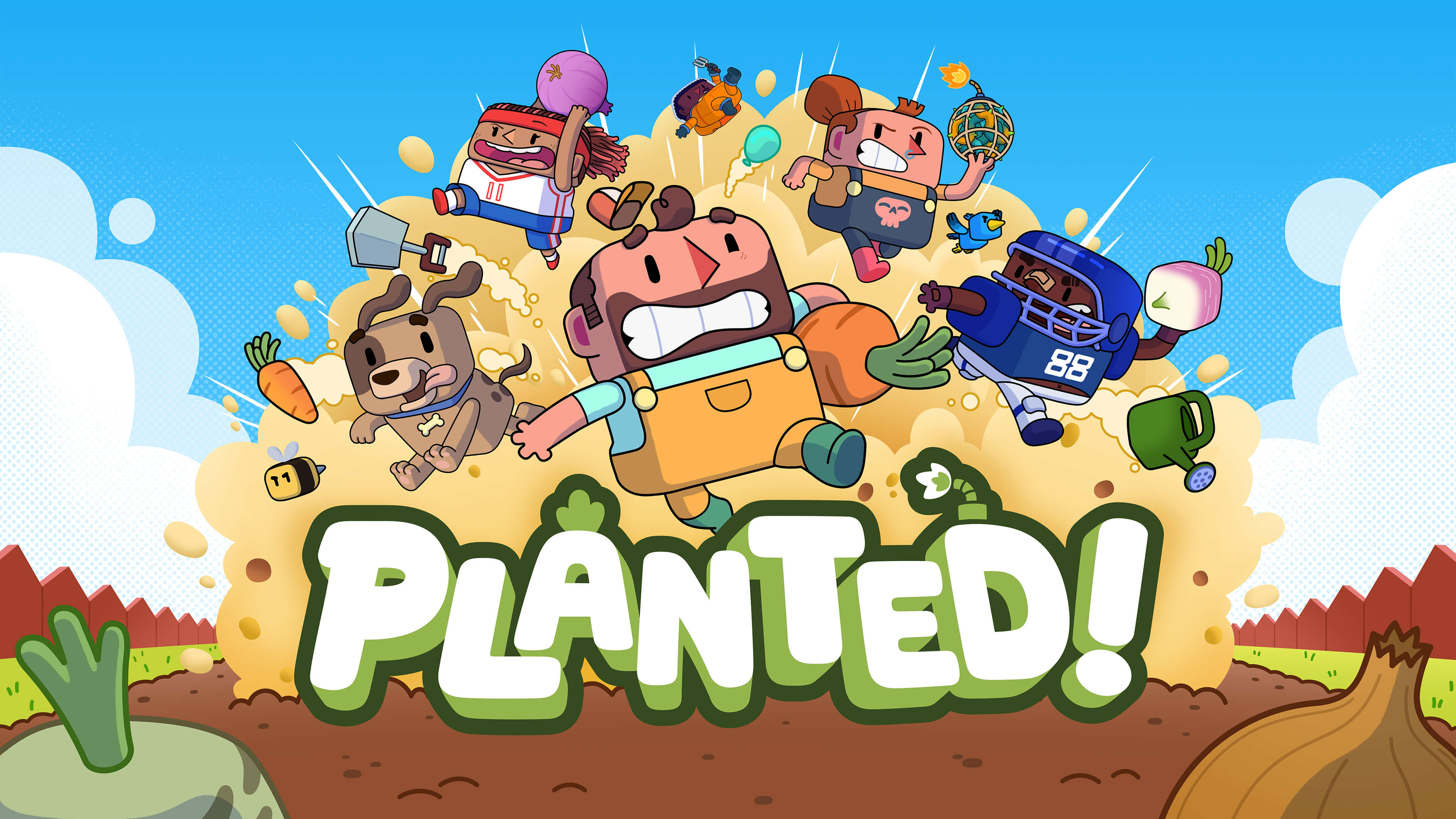 Planted!: The Ultimate Co-Op Gardening Party Game