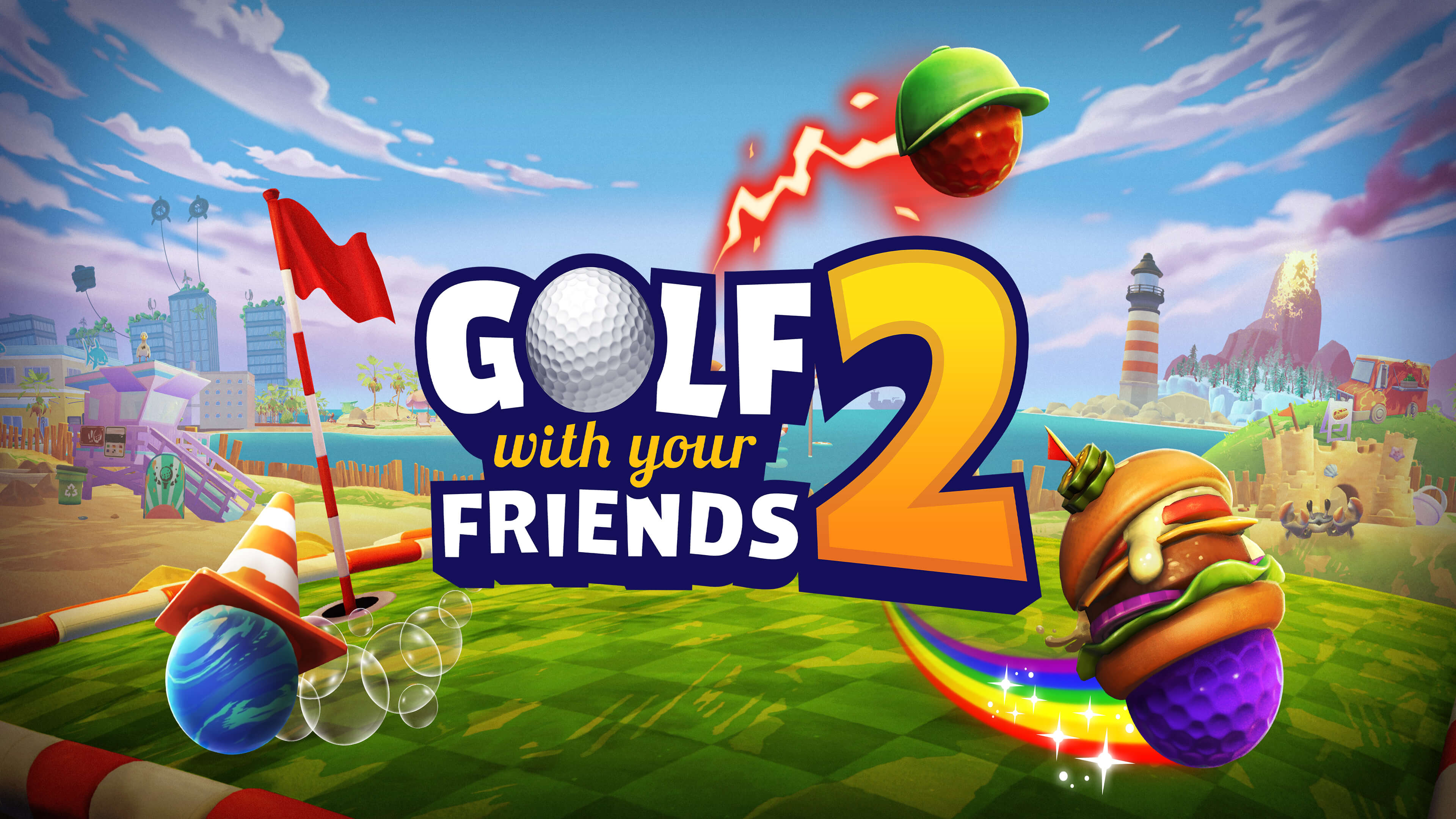 Explore Mini-Golf Mayhem in Golf With Your Friends 2