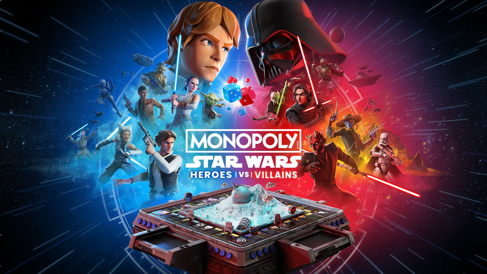 Monopoly: Star Wars Heroes vs. Villains Now Available on Consoles and PC